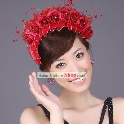 Bridal Accessories - Silk Flower Headpieces