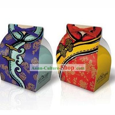 Traditional Chinese Style Wedding Candy Favors Box 30 Pieces Set