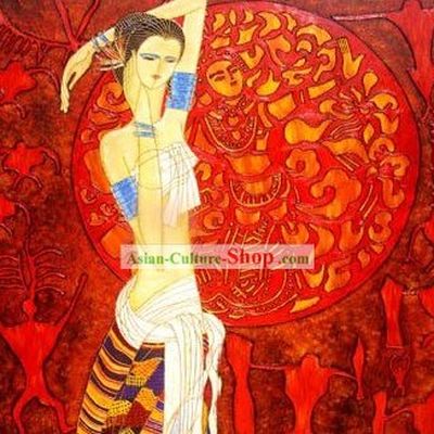 Li Fen Chinese Painting Bride Tribute