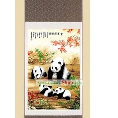Traditional Chinese Silk Painting - China Panada