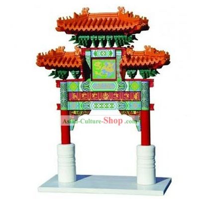 The Wooden Archway House Model