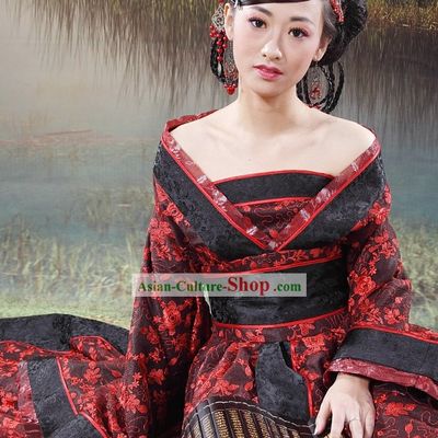 Supreme Chinese Ancient Princess Clothing Complete Set for Women