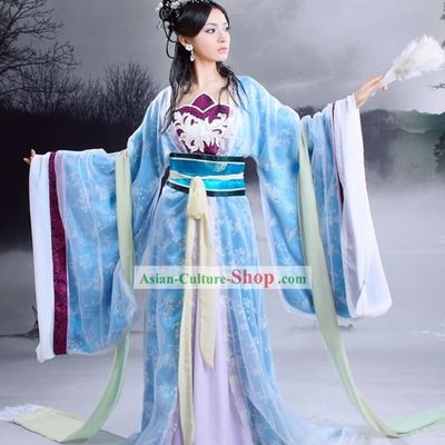 Ancient Chinese Swordswoman Costumes Complete Set