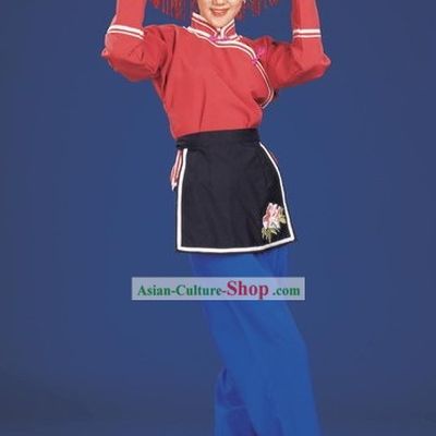 Traditional Chinese Minority Dress Complete Set