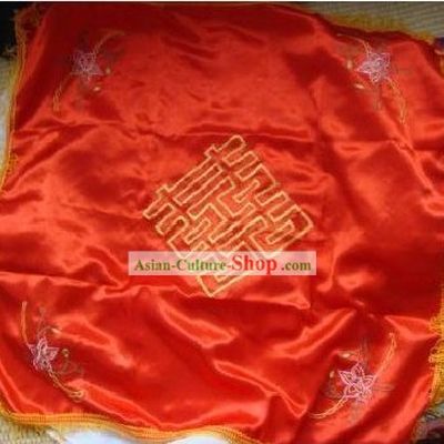 Silk Wedding Red Hanging cloth
