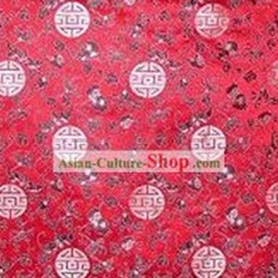 New Year Celebration Silk Fabric