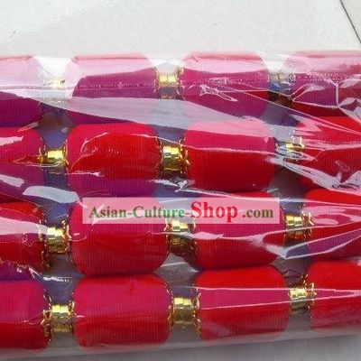 Traditional Chinese Happy Celebration Lucky Red Lantern