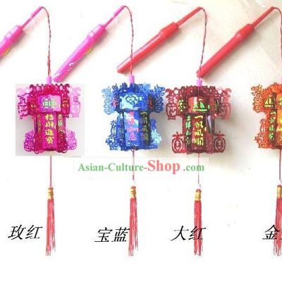 Traditional Chinese Happy Celebration Hexangular Lantern Mini Palace Lantern