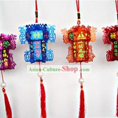 Traditional Chinese Happy Celebration Hexangular Lantern