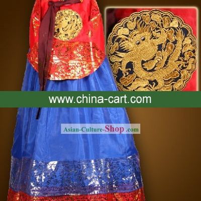 Traditional Korea Empress Costumes Complete Set