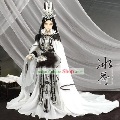 China Ancient Prince Clothing and Hat Full Set