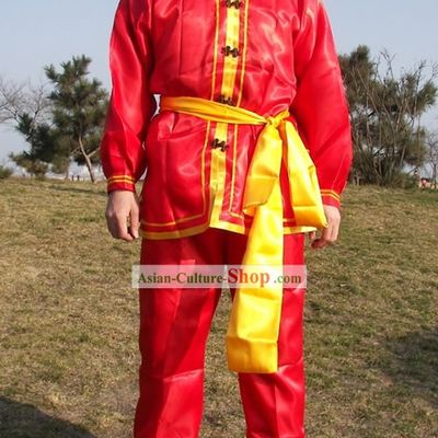 Chinese Traditional Dragon Dance Uniform Set