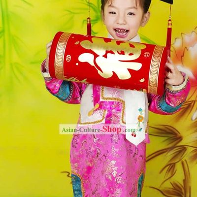 China Princess Costumes and Hat Complete Set for Children