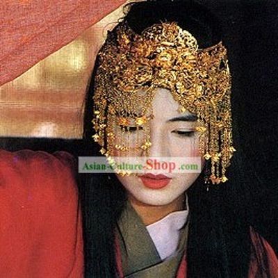 Chinese Traditional Wedding Hair Decoration Crown for Women