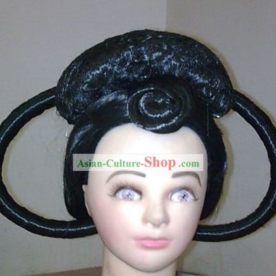 Ancient China Tang Dynasty Palace Lady Wig