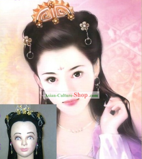 China Ancient Costume Style Long Wig for Women