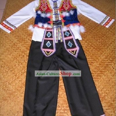 Chinese Traditional Minority Attire for Men