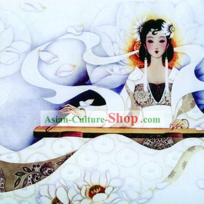 Chinese Cloisonne Enamel Filigree Gold Inlaid Silver Vermeil - Ancient Fairy