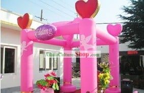 Happy Wedding Inflatable Arch
