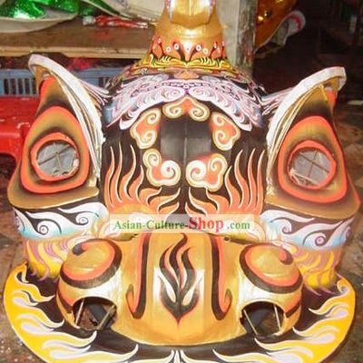 Chinese Traditional Handmade HOK SAN Lion Head Bamboo Framework