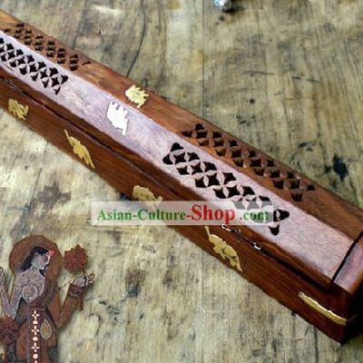 Chinese Traditional Handmade Mahogany Censer