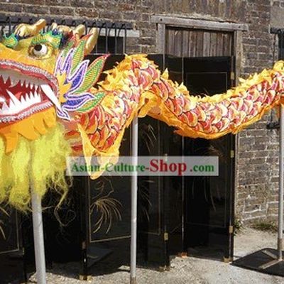 Traditional Chinese Dragon Dance Costumes Complete Set for 3 or 4 People