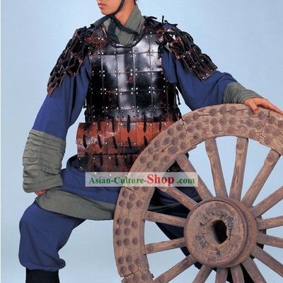 Terra Cotta Warrior Costume and Hat Complete Set
