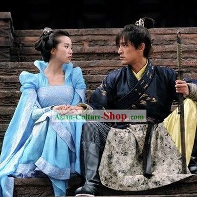 Ancient Chinese Fairy Costume Complete Set