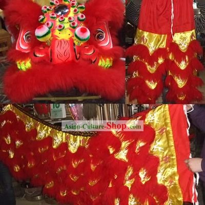 GLOW AT NIGHT Top Lion Dance Costume Complete Set