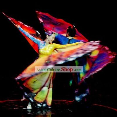 Traditional Butterfly Dance Costume Complete Set for Adult