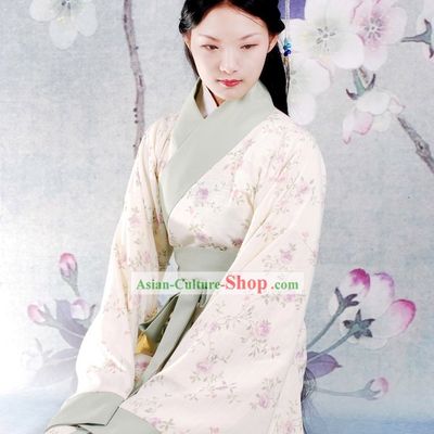 China Han Dynasty Women Clothing Complete Set