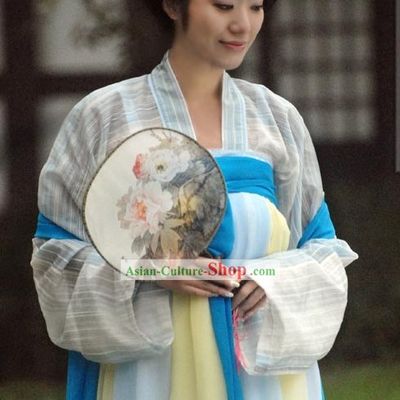 Chinese Ancient Tang Dynasty Costume for Nobel Women