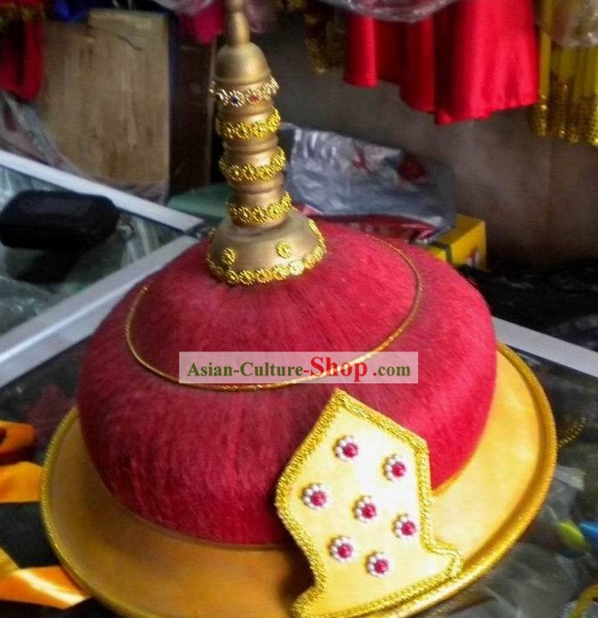 Chinese Emperor Hat Dragon Hat Qing Hat