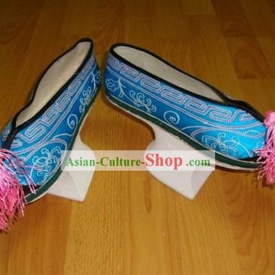 Chinese Handmade Manchu Shoes
