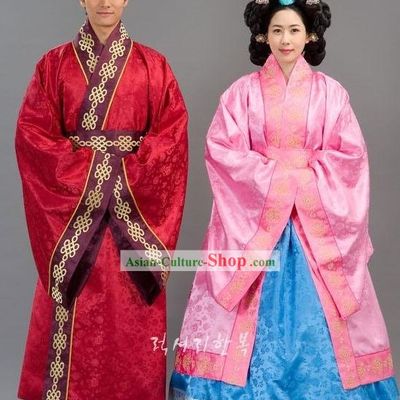 Ancient Palace Korean Hanbok for Men and Women