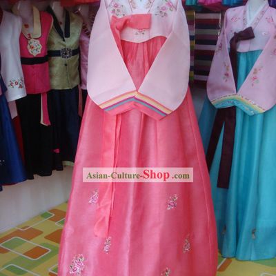 Traditional Korean Mother Hanbok Wedding Dress