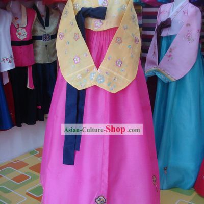 Korean Mother Hanbok Wedding Dress