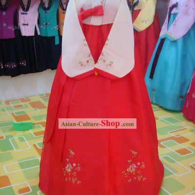 Traditional Korean Mother Hanbok Wedding Dress