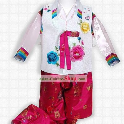 Traditional Korean Baby Hanbok Complete Set