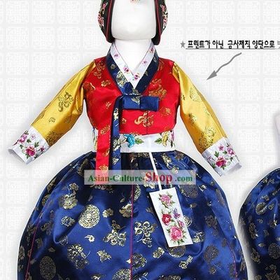 Korean Baby Girl Hanbok Complete Set