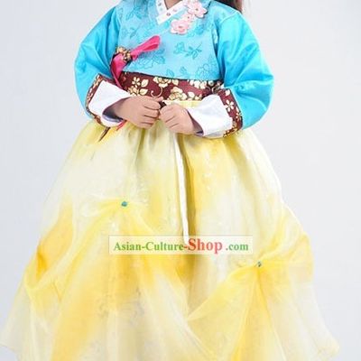 Traditional Korean Girl Hanbok Set
