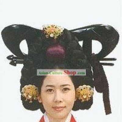 Ancient Korean Palace Wig Set for Women