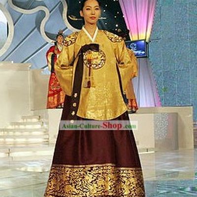 Ancient Korean Princess Palace Hanbok Complete Set
