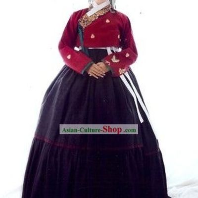 Traditional Korean Hanbok Clothes Complete Set for Women