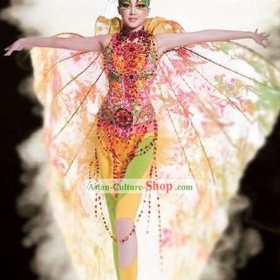 Chinese Acrobatics Costume Complete Set