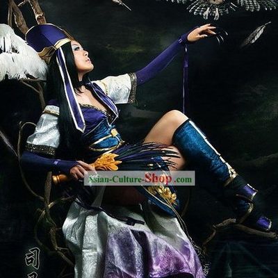 Ancient Chinese Cosplay Costume and Accessories Set