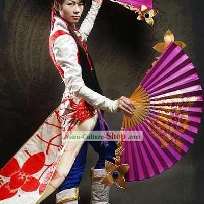Ancient Chinese Cosplay Costume and Accessories Set