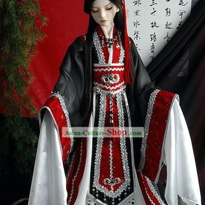 Ancient Chinese Government Official Cosplay Costume Complete Set