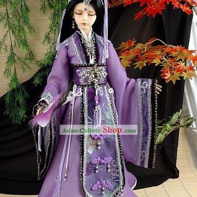 Ancient Chinese Magician Cosplay Costume Complete Set