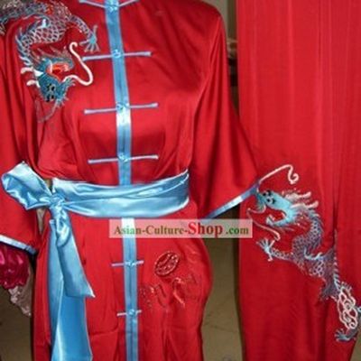 Dragon Martial Arts Uniform Wushu Competition Suit